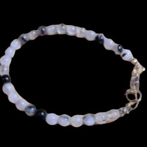 Handmade Natural Stone Size 7 boho bracelet